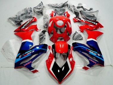 Carenados Moto Honda CBR650R 2019-2020 - Rojo Blanco Azul Negro Brillante HRC Asequibles