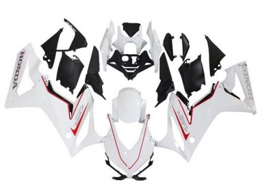 Carenados Moto Honda CBR650R 2019-2020 - Blanco Rojo Negro Asequibles