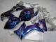 Carenados Moto Honda CBR650R 2021-2023 - Camaleón Azul Púrpura Asequibles