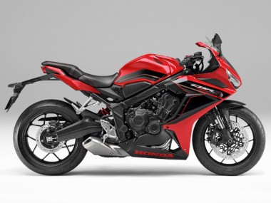 Carenados Moto Honda CBR650R 2021-2023 - Rojo Negro Asequibles