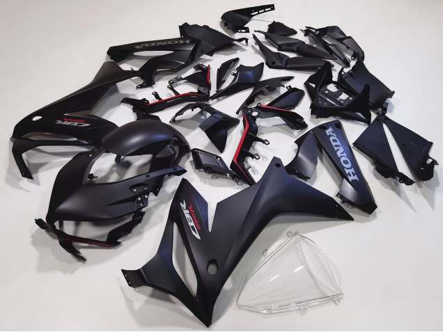 Kits Carenado Moto Honda CBR650R 2021-2023 - Negro Mate Asequibles