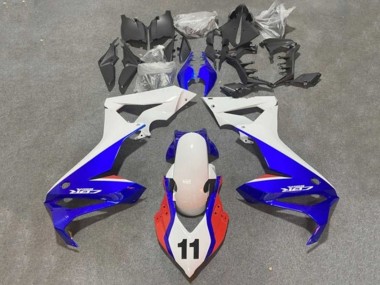 Carenados Moto Honda CBR650R 2021-2023 - Blanco Azul Rojo 11 Asequibles