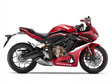Carenados Moto Honda CBR650R 2021-2023 - Rojo Blanco Negro Asequibles