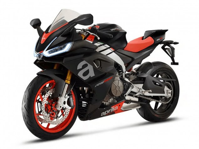 Carenados Moto Aprilia RS660 2020-2024 - Negro Mate Plata Rojo Asequibles