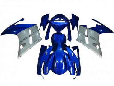 Carenados Moto Yamaha FJR1300 2001-2006 - Azul Blanco Asequibles