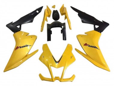 Carenados Moto Aprilia RSV4 1000 2009-2015 - Amarillo Negro Asequibles