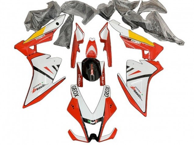 Carenado Moto Aprilia RSV4 1000 2009-2015 - Blanco Rojo Negro Amarillo Asequibles