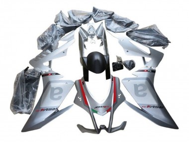 Carenados Moto Aprilia RSV4 1000 2016-2020 - Plata Gris Rojo Negro Asequibles