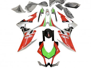 Carenados Moto Aprilia RSV4 1000 2016-2020 - Rojo Plata Negro Verde Asequibles