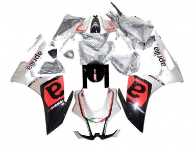 Carenados Moto Aprilia RSV4 1000 2016-2020 - Plata Negro Rojo Asequibles