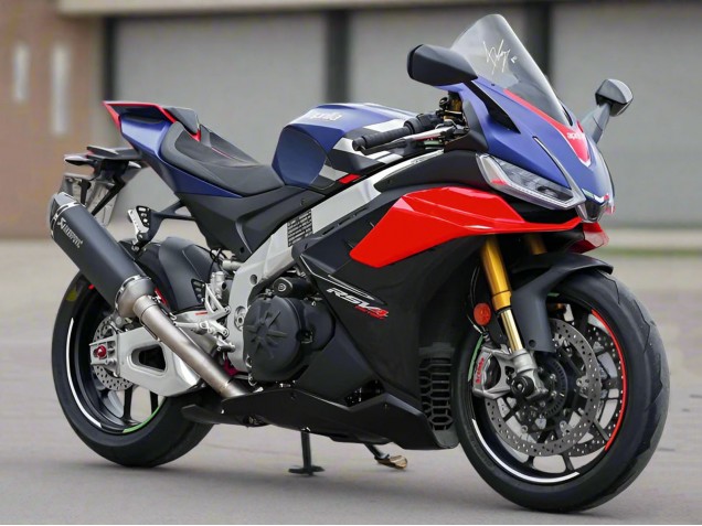Carenados Moto Aprilia RSV4 1100 2021-2024 - Azul Mate Rojo Brillante Negro Asequibles