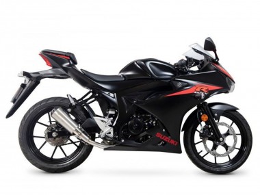 Carenados Moto Suzuki GSXR125 2017-2025 - Negro Rojo Raya Asequibles