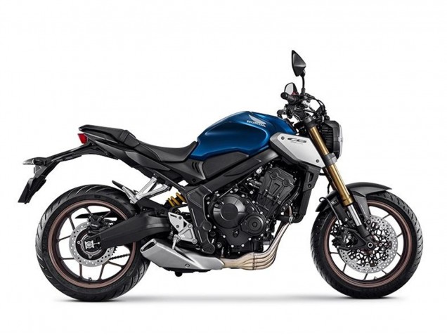 Carenados Moto Honda CB650R 2019-2022 - Azul Asequibles