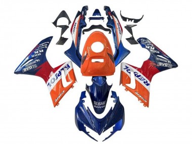 Carenados Moto Honda CBR125R 2002-2006 - Naranja Blanco Rojo Azul Repsol Asequibles