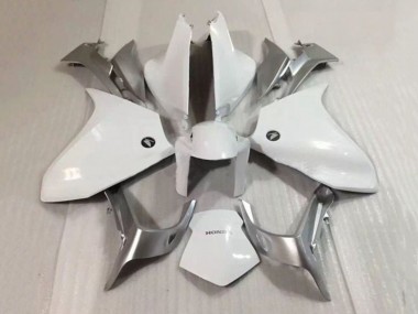 Carenado Moto Honda VFR 1200 2010-2014 - Plata Blanco Asequibles