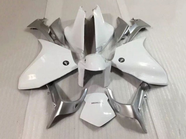 Carenado Moto Honda VFR 1200 2010-2014 - Plata Blanco Asequibles