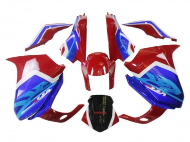 Carenados Moto Honda VFR 1200 2010-2014 - Blanco Rojo Azul Asequibles