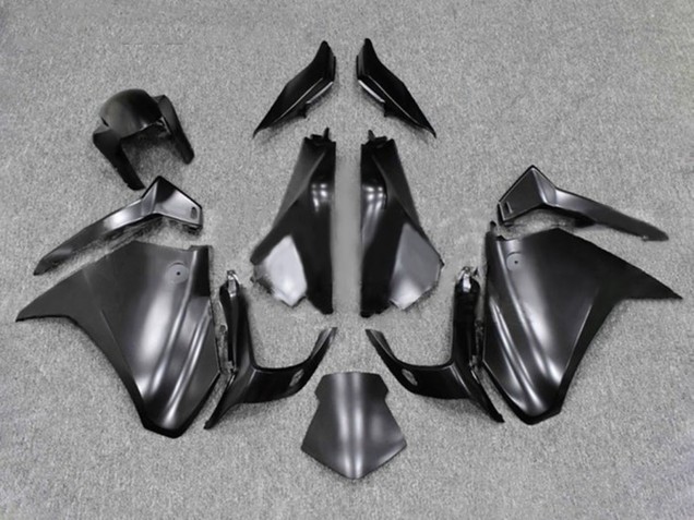 Carenados Moto Honda VFR 1200 2010-2014 - Negro Mate Negro Brillante Asequibles