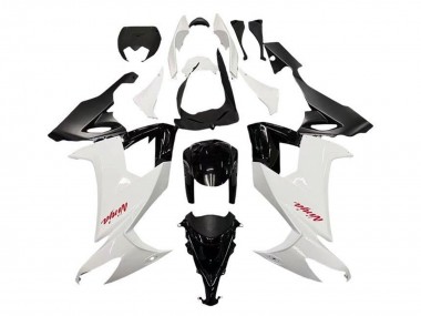 Carenados Moto Kawasaki ZX10R 2008-2010 - Blanco Negro Rojo Calcomanía Asequibles