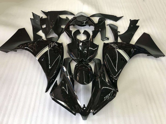 Carenados Moto Yamaha YZF R1 2012-2014 - Negro Brillante Asequibles