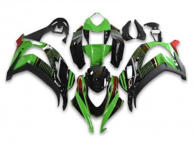 Carenados Moto Kawasaki ZX10R 2016-2020 - Verde Negro Brillante Rojo Honeycomb Asequibles