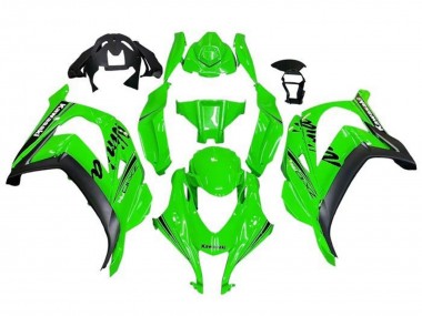 Carenados Moto Kawasaki ZX10R 2016-2020 - Verde Negro Asequibles