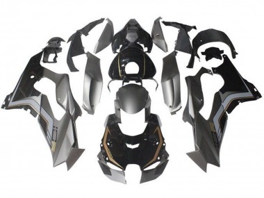 Carenados Moto Kawasaki ZX10R 2021-2025 - Gris Negro Brillante Oro Asequibles