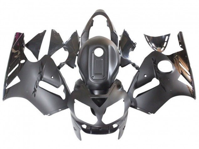 Carenados Moto Kawasaki ZX12R 2000-2001 - Negro Mate Negro Brillante Asequibles