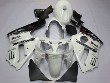 Carenados Moto Kawasaki ZX12R 2000-2001 - Blanco Perla Negro Elf Monstruo Energy Asequibles