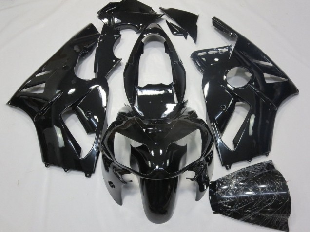 Carenados Moto Kawasaki ZX12R 2000-2001 - Negro Brillante Asequibles