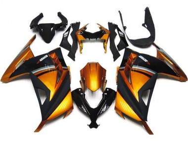 Carenados Moto Kawasaki EX300 2013-2024 - Naranja Negro Gris Asequibles