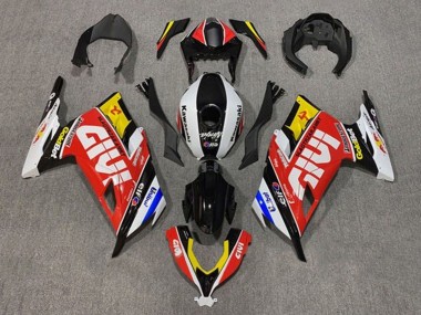 Carenados Moto Kawasaki EX300 2013-2024 - Blanco Rojo Amarillo Azul Negro Givi Asequibles