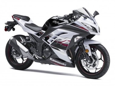 Carenados Moto Kawasaki EX300 2013-2024 - Blanco Negro Rojo Accents Asequibles