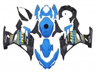 Carenados Moto Kawasaki Ninja 400 2018-2024 - Azul Negro Amarillo Gris Asequibles