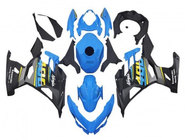 Carenados Moto Kawasaki Ninja 400 2018-2024 - Azul Negro Amarillo Gris Asequibles