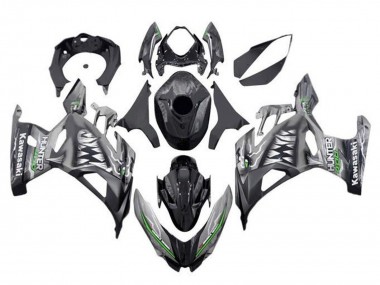 Carenados Moto Kawasaki Ninja 400 2018-2024 - Nardo Gris Negro Tiburón Asequibles