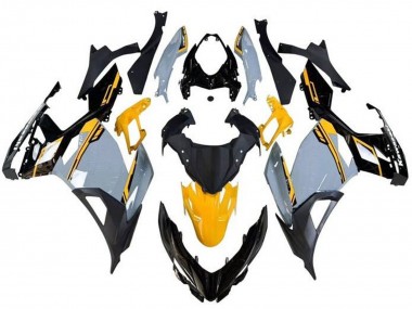 Carenados Moto Kawasaki Ninja 400 2018-2024 - Nardo Gris Naranja Negro Asequibles