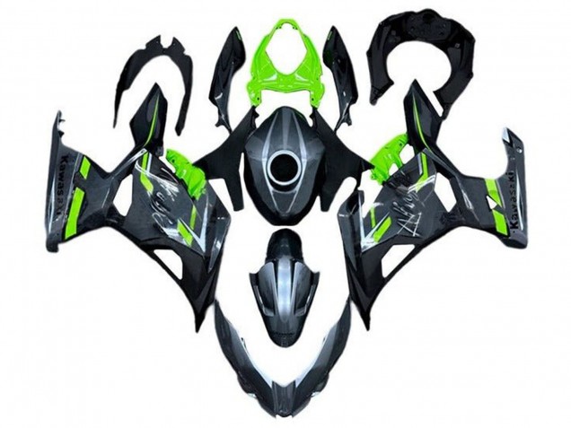 Carenados Moto Kawasaki Ninja 400 2018-2024 - Verde Gris Asequibles