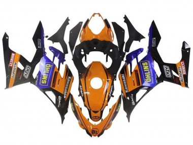 Carenados Moto Kawasaki Ninja 400 2018-2024 - Naranja Negro Azul Amarillo OHLINS Asequibles