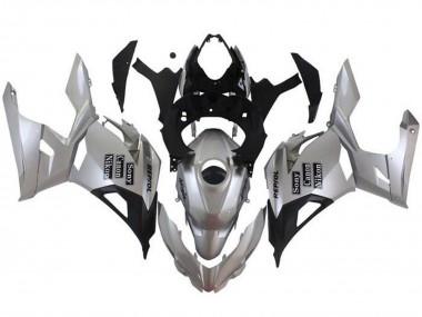 Carenados Moto Kawasaki Ninja 400 2018-2024 - Plata Negro Repsol Asequibles