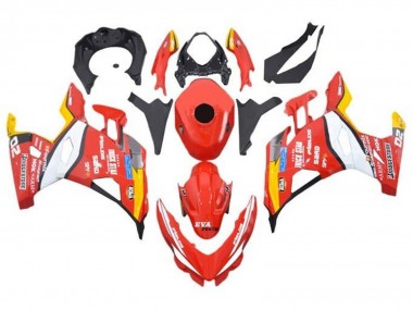 Carenados Moto Kawasaki Ninja 400 2018-2024 - Rojo Blanco Amarillo Negro Trick Star Bridgestone Asequibles