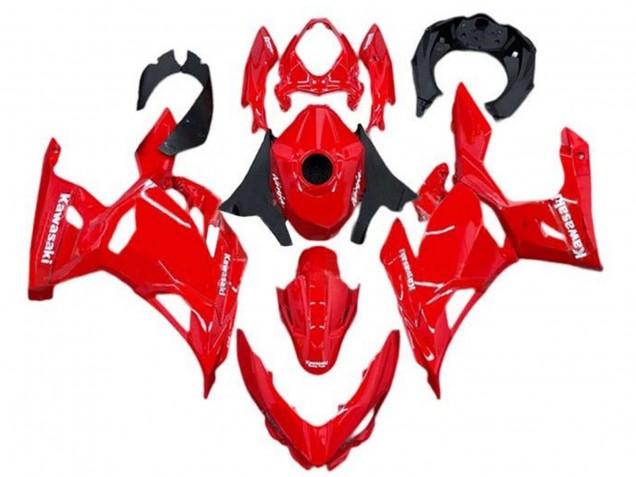 Carenados Moto Kawasaki Ninja 400 2018-2024 - Rojo Asequibles
