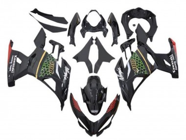 Carenados Moto Kawasaki Ninja 400 2018-2024 - Negro Verde Rojo Amarillo Honeycomb Asequibles