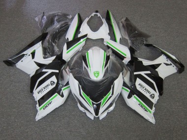 Carenados Moto Kawasaki Ninja 400 2018-2024 - Blanco Verde Negro Trick Star Asequibles