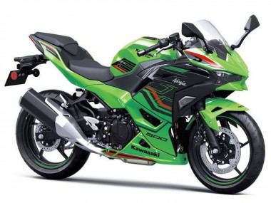 Carenados Moto Kawasaki Ninja 500 EX500R 2024-2025 - Verde Negro Rojo Asequibles