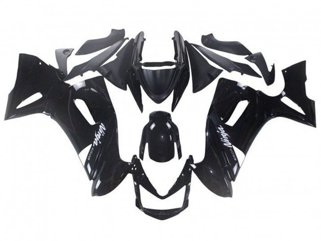 Carenados Moto Kawasaki Ninja 650 EX650 2006-2008 - Negro Brillante Blanco Ninja 650R Asequibles