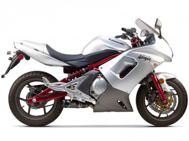 Carenados Moto Kawasaki Ninja 650 EX650 2006-2008 - Plata Negro Rojo Asequibles
