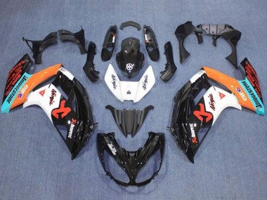 Carenados Moto Kawasaki Ninja 650 EX650 2012-2016 - Negro Brillante Blanco Naranja Azul Rojo Asequibles