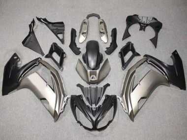 Carenados Moto Kawasaki Ninja 650 EX650 2012-2016 - Plata Negro Mate Asequibles