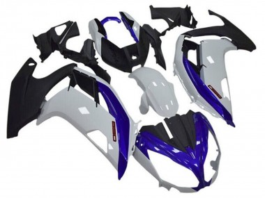 Carenados Moto Kawasaki Ninja 650 EX650 2012-2016 - Blanco Azul Negro Mate Asequibles